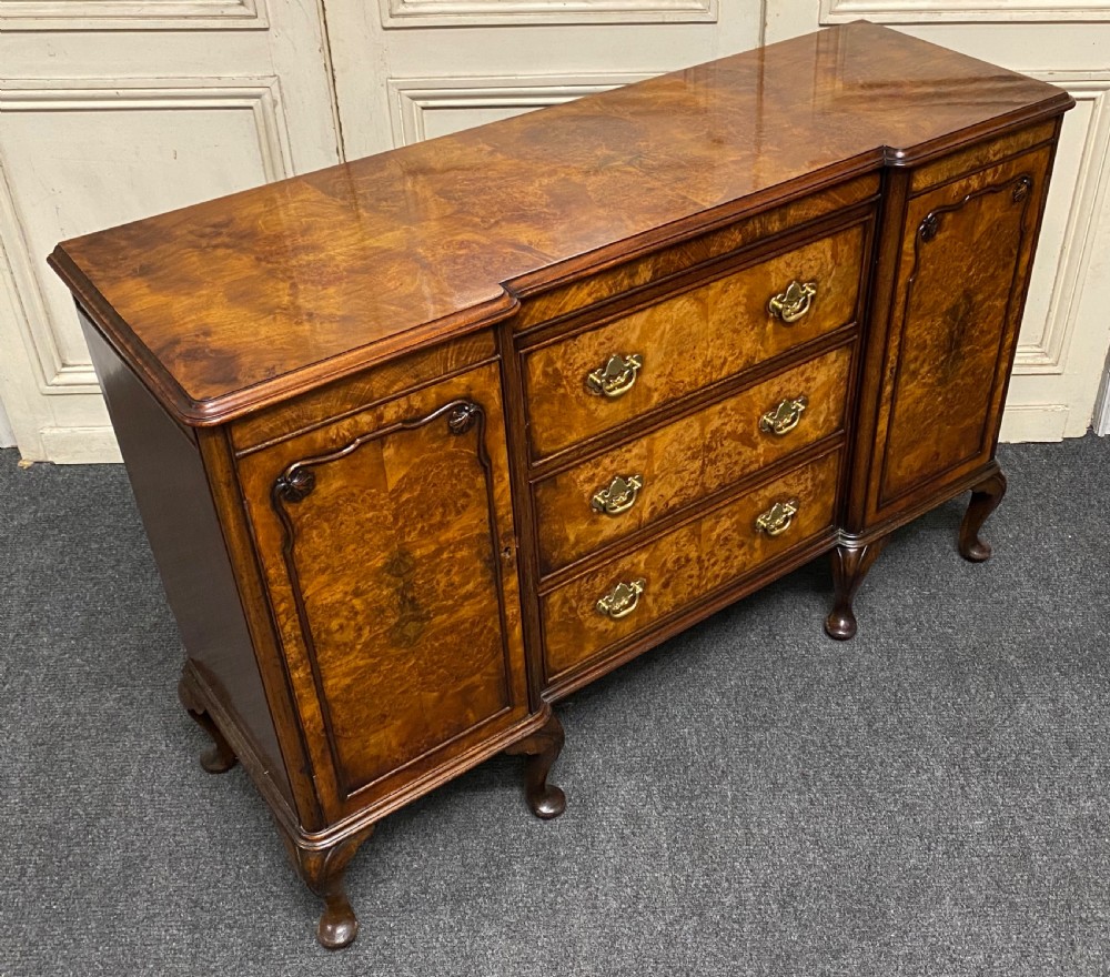 Small Burr Walnut Sideboard  View XIII