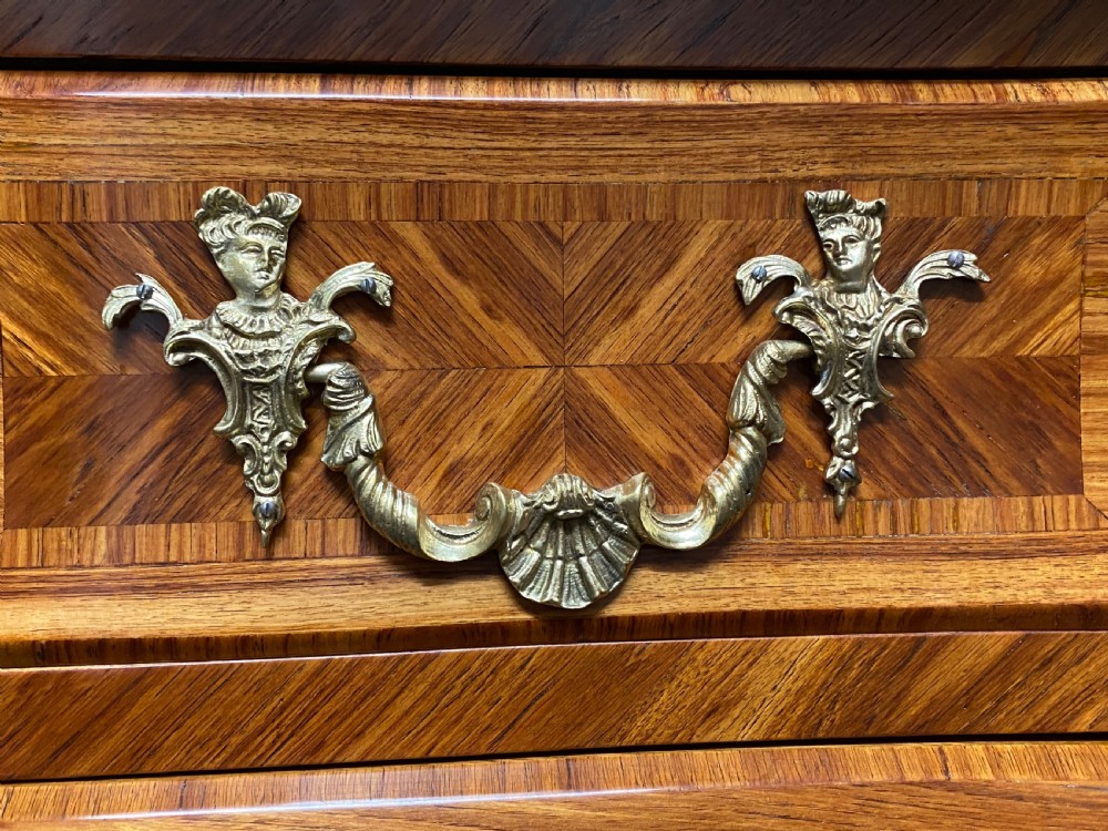 Very Fine French Bombe Commode Chest View VI