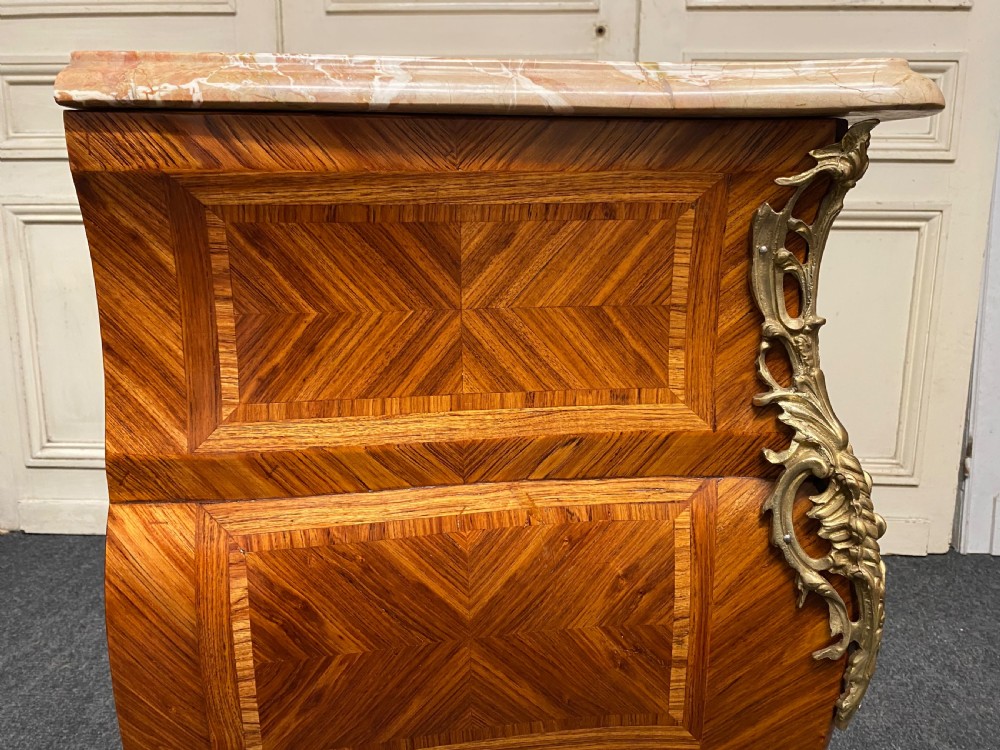 Very Fine French Bombe Commode Chest View XIX