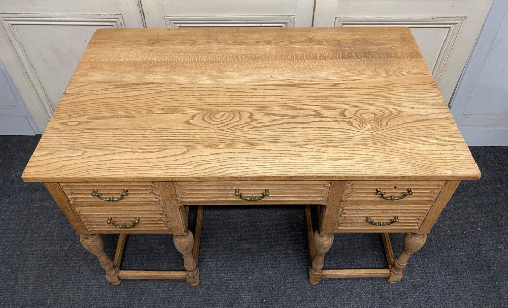 French Bleached Oak Desk View III