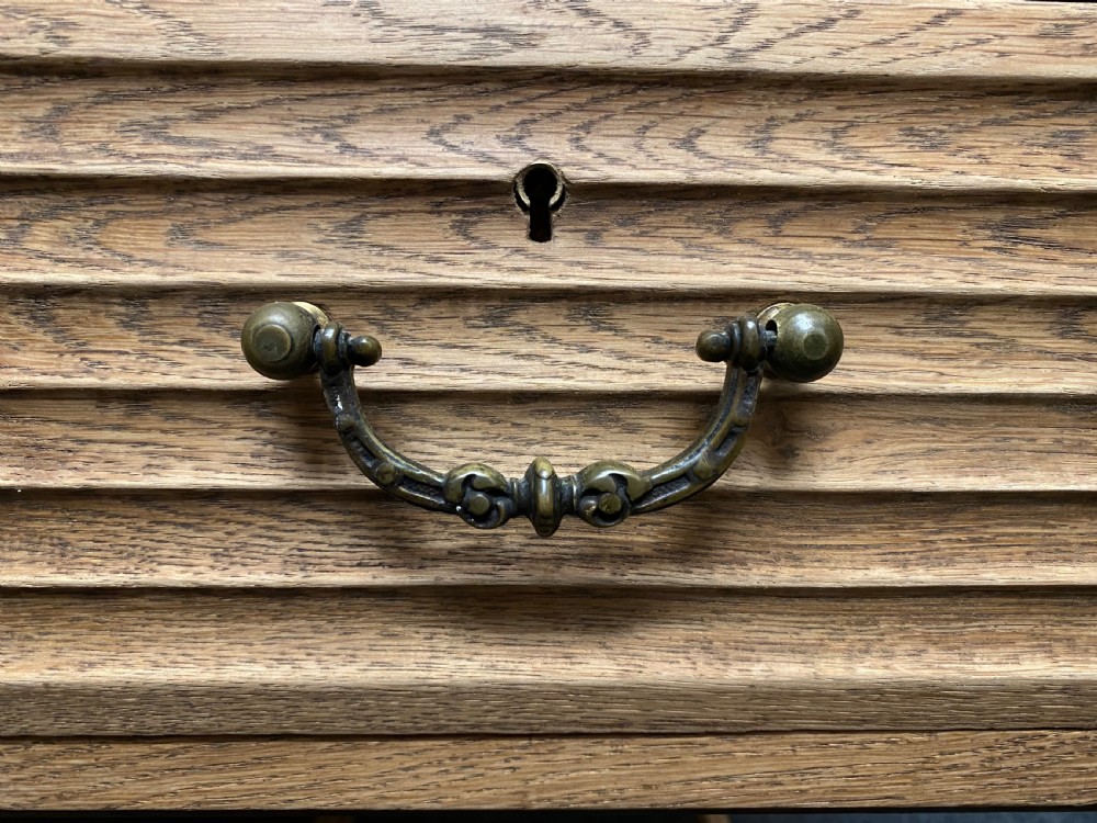 French Bleached Oak Desk View XIV