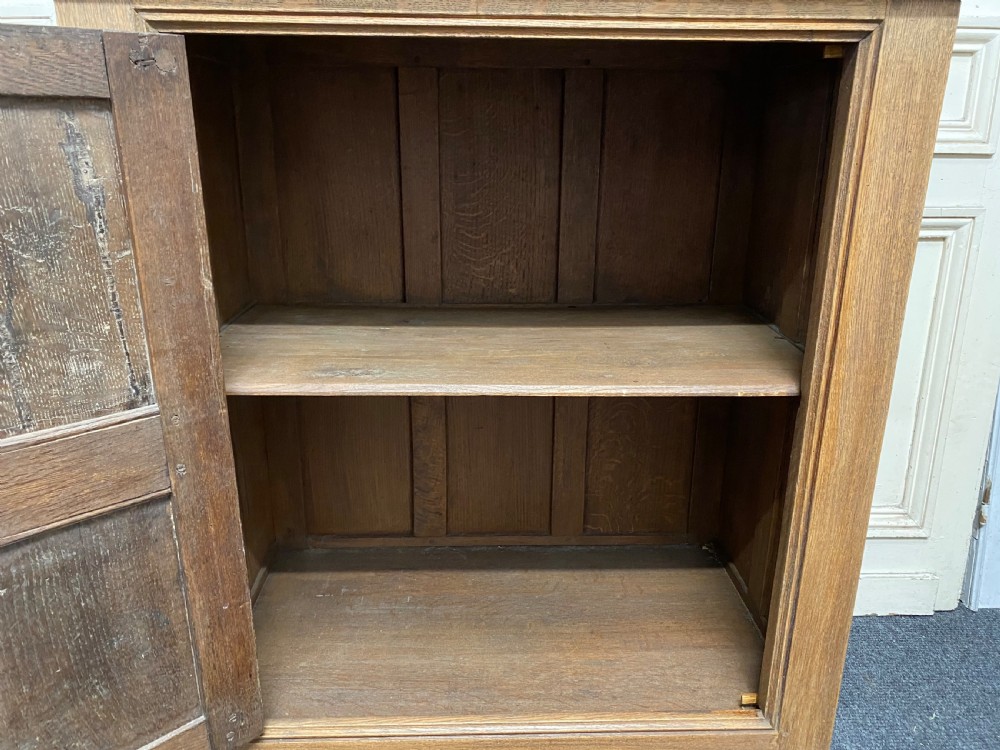 Pair French Bleached Oak Cabinets View XIV