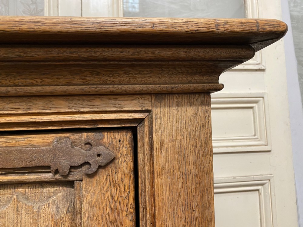 Pair French Bleached Oak Cabinets View XVIII