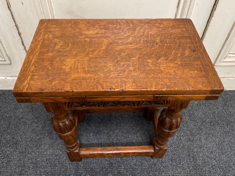 Quality Oak Coffee Table with Flaps View V