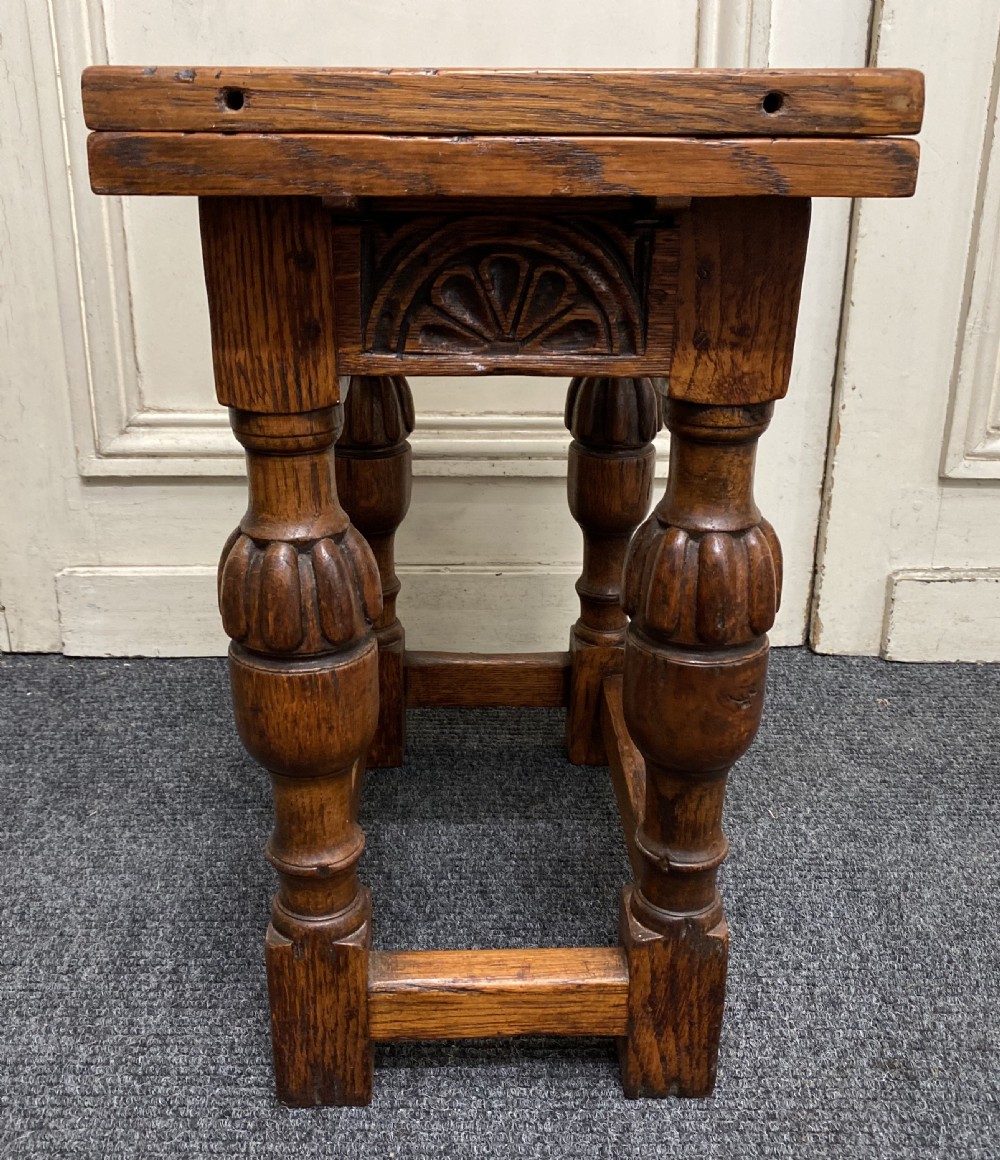 Quality Oak Coffee Table with Flaps View XIII