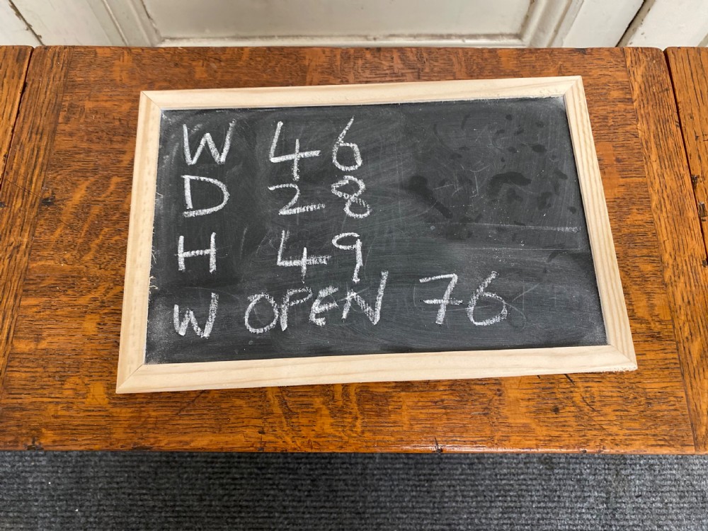 Quality Oak Coffee Table with Flaps View XIX
