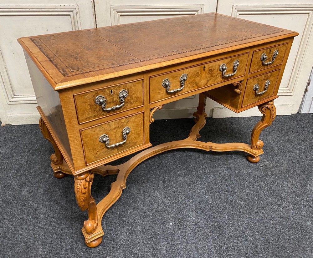 Burr Walnut Desk