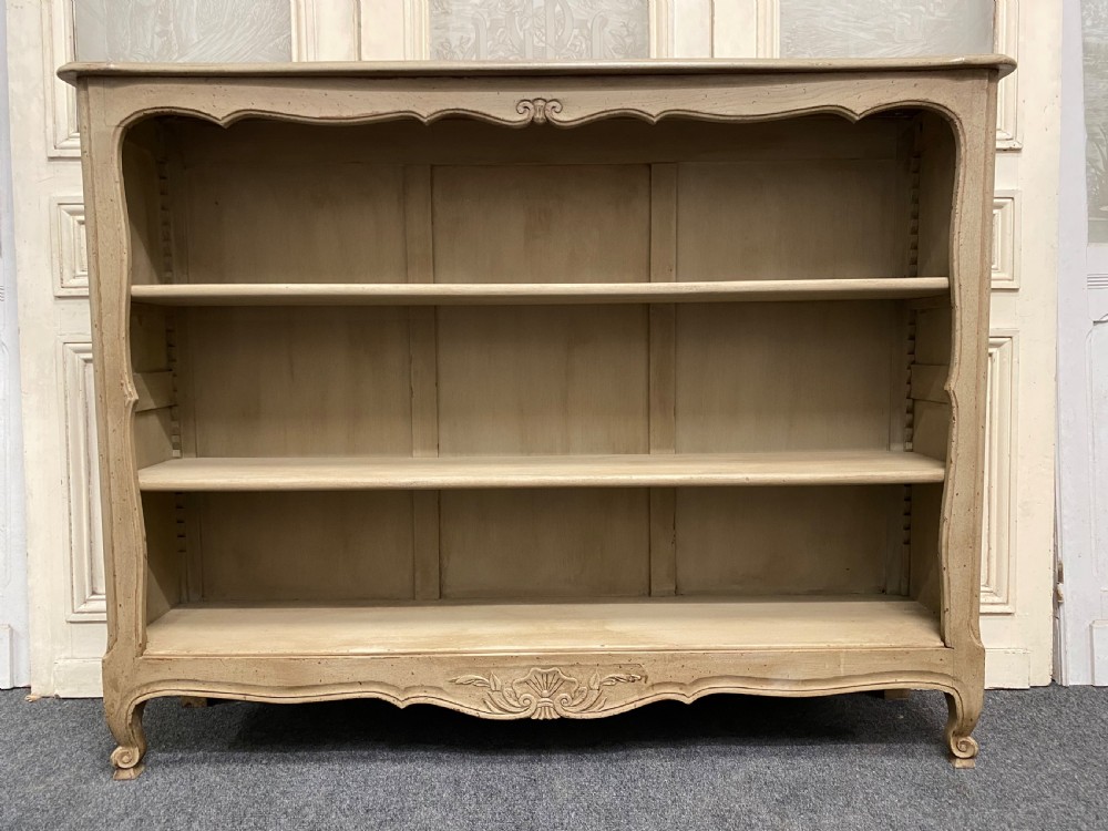 Large French Open Bookcase