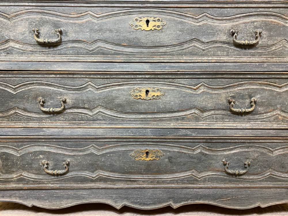 French Decorated Chest of Drawers View II