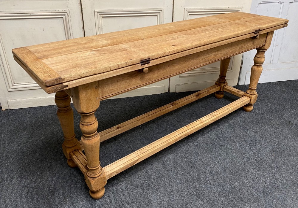 Unusual Farmhouse Table with Flaps View II