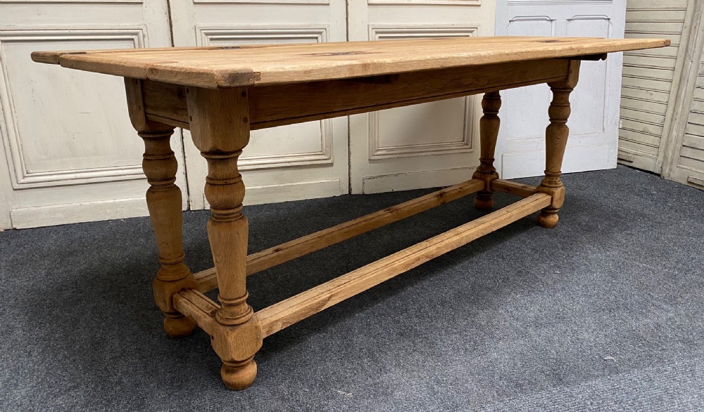 Unusual Farmhouse Table with Flaps View V