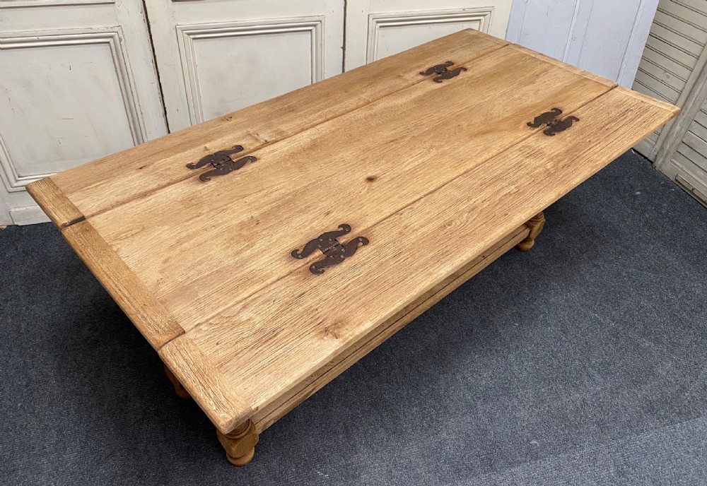 Unusual Farmhouse Table with Flaps View VI