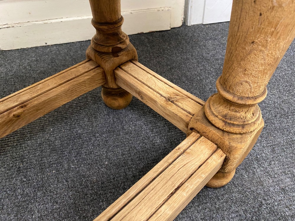 Unusual Farmhouse Table with Flaps View XIX