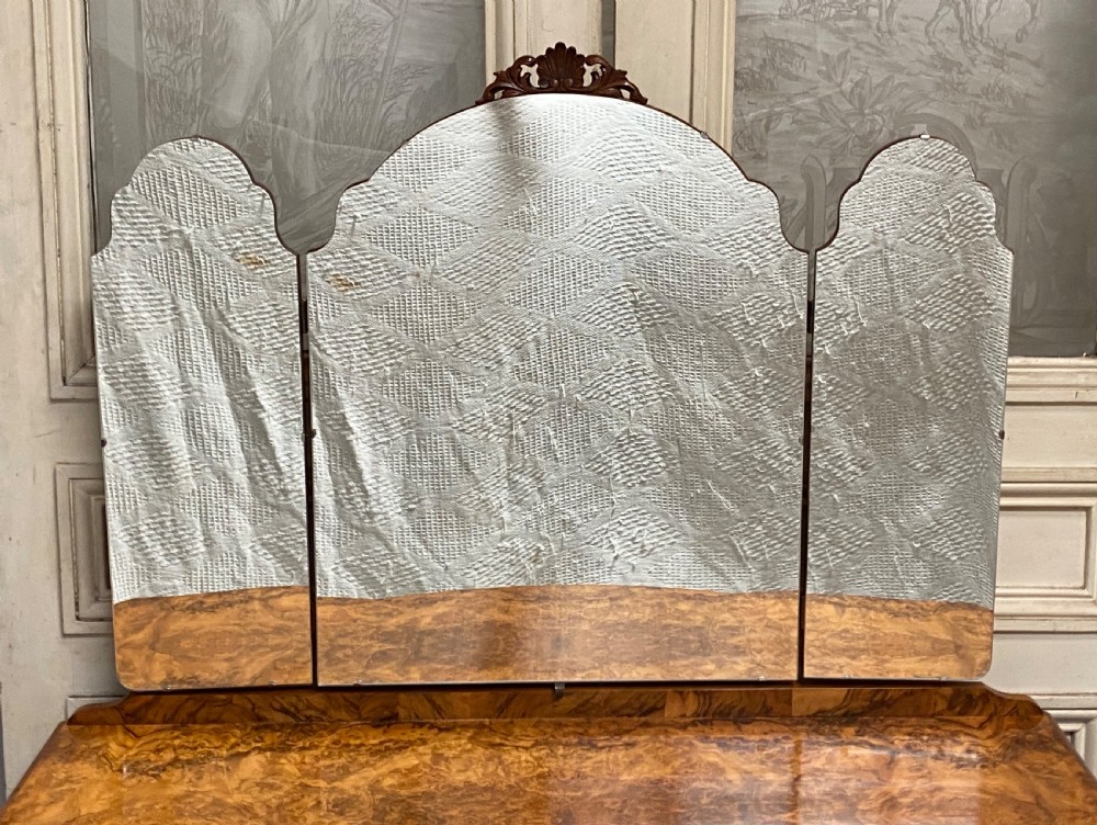 Burr Walnut Dressing Table View II
