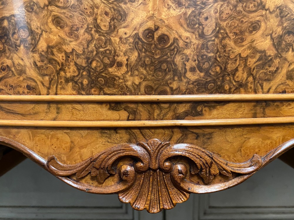 Burr Walnut Dressing Table View XVI