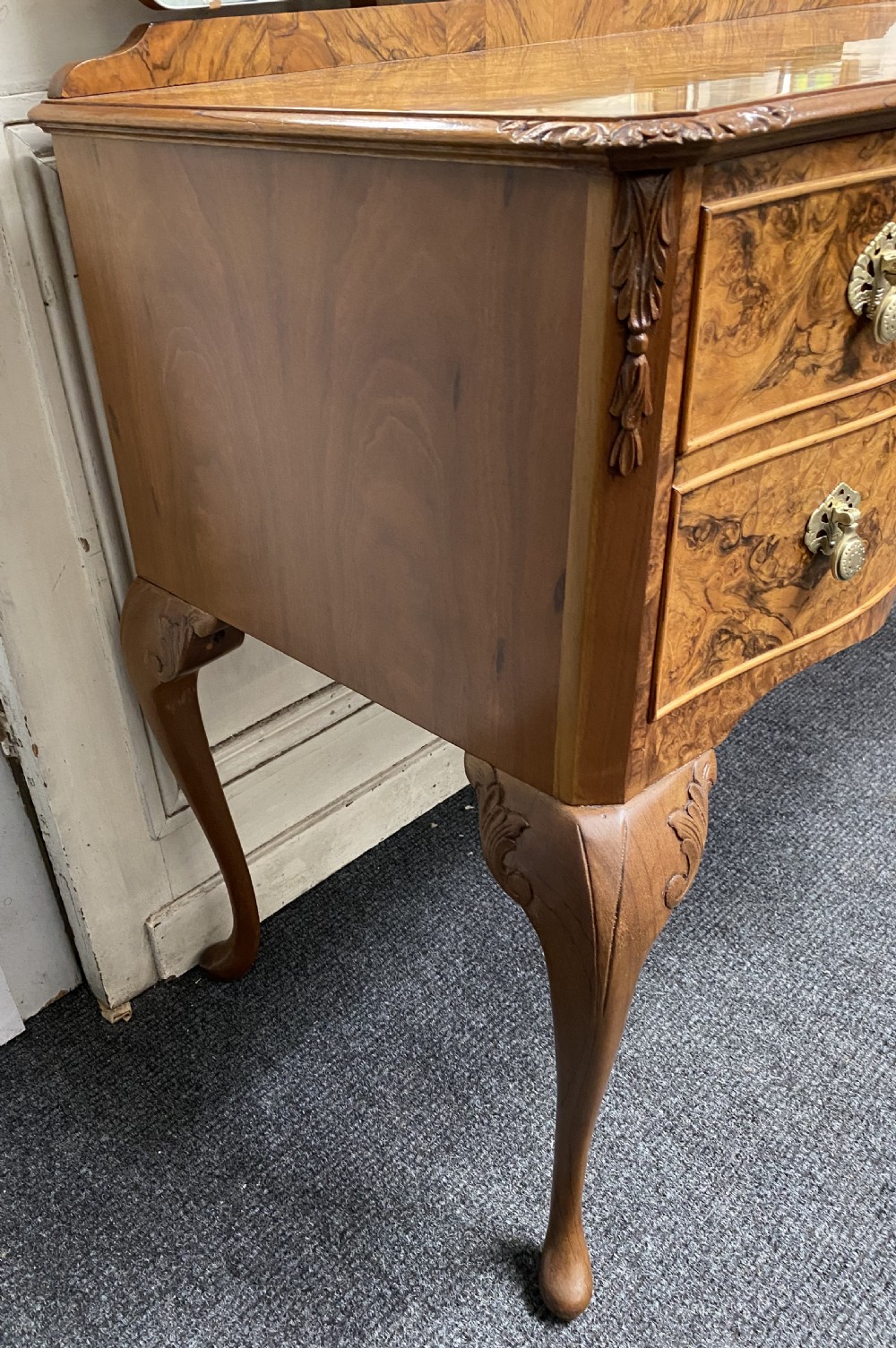 Burr Walnut Dressing Table View XX