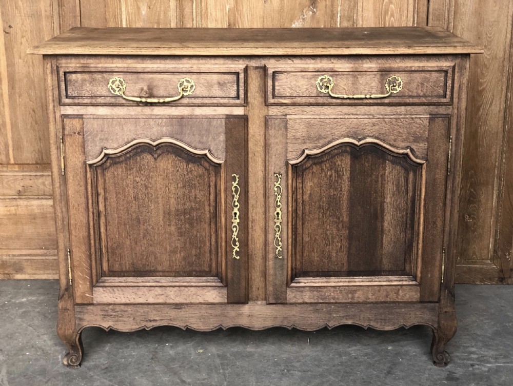 French Bleached Oak Buffet