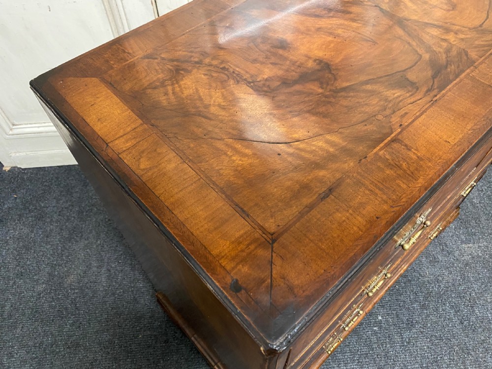 Antique Burr Walnut Chest of Drawers View X