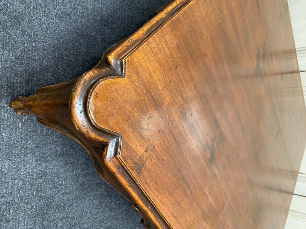 Large French Walnut Coffee Table View IX