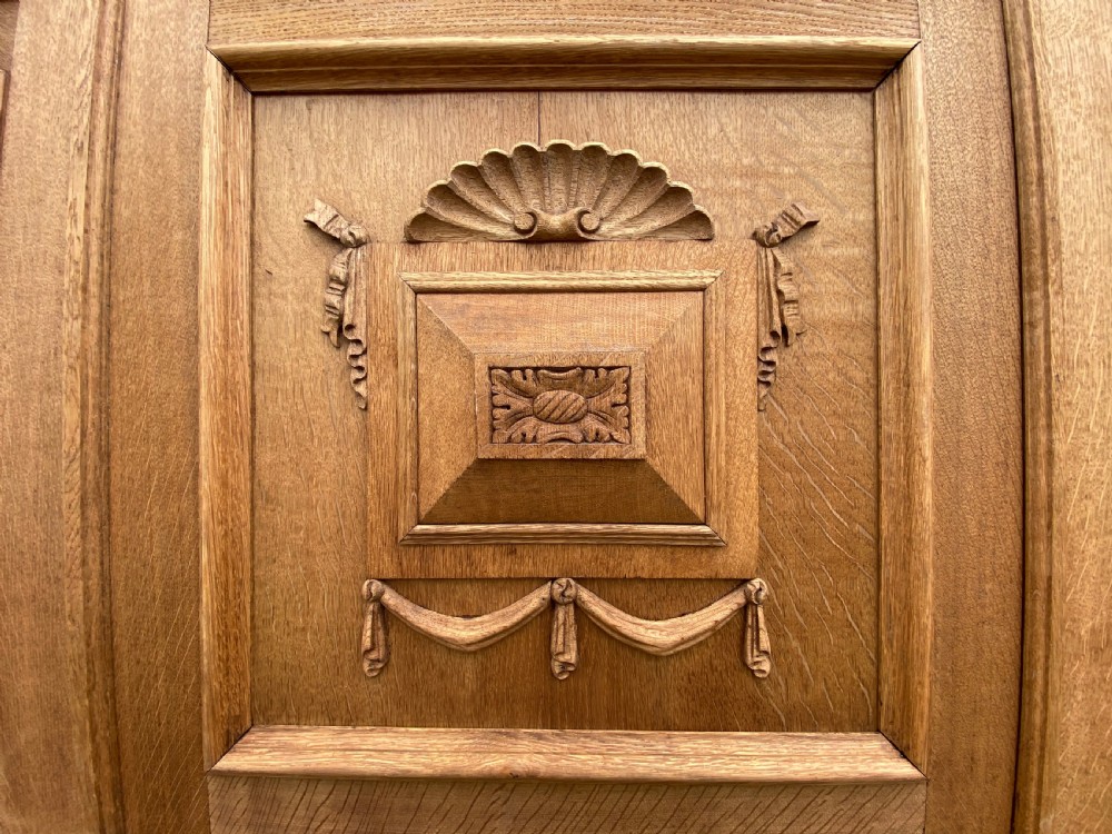 Large French Oak Bookcase View IV