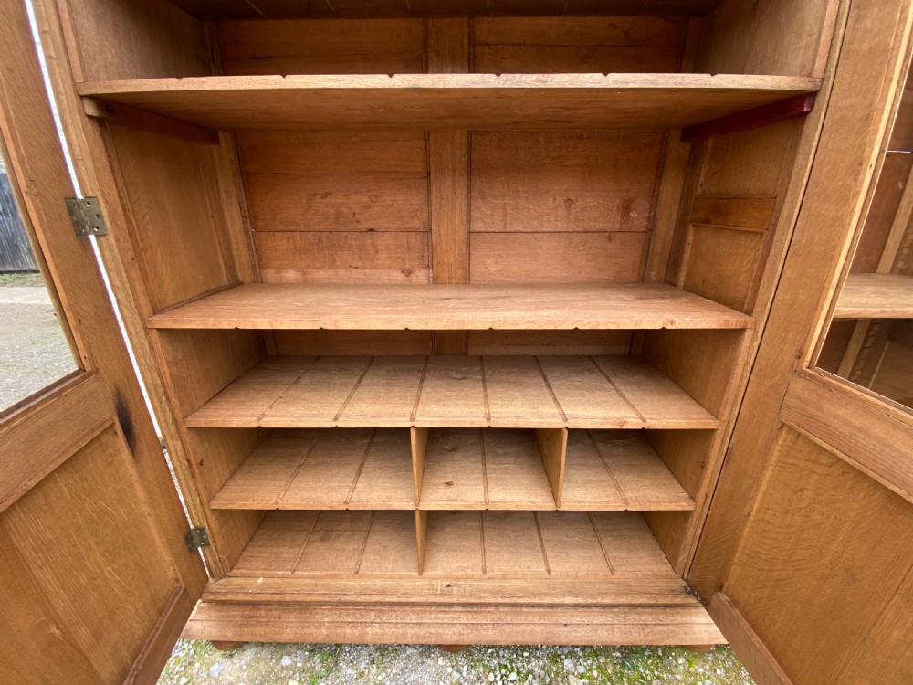 Large French Oak Bookcase View VIII