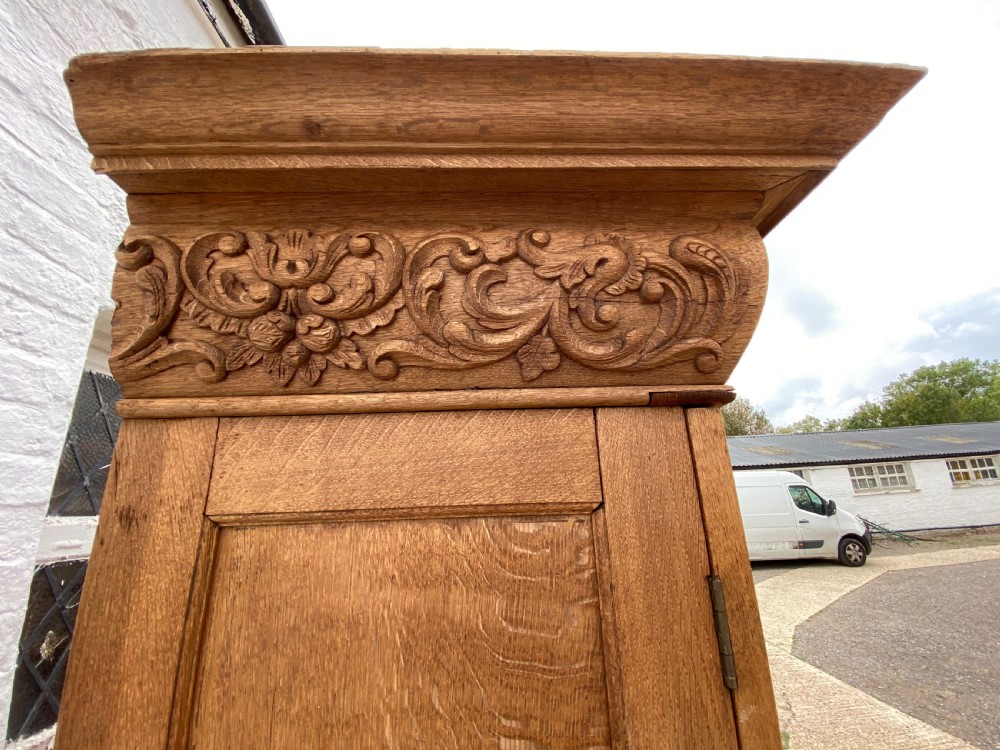 Large French Oak Bookcase View XV