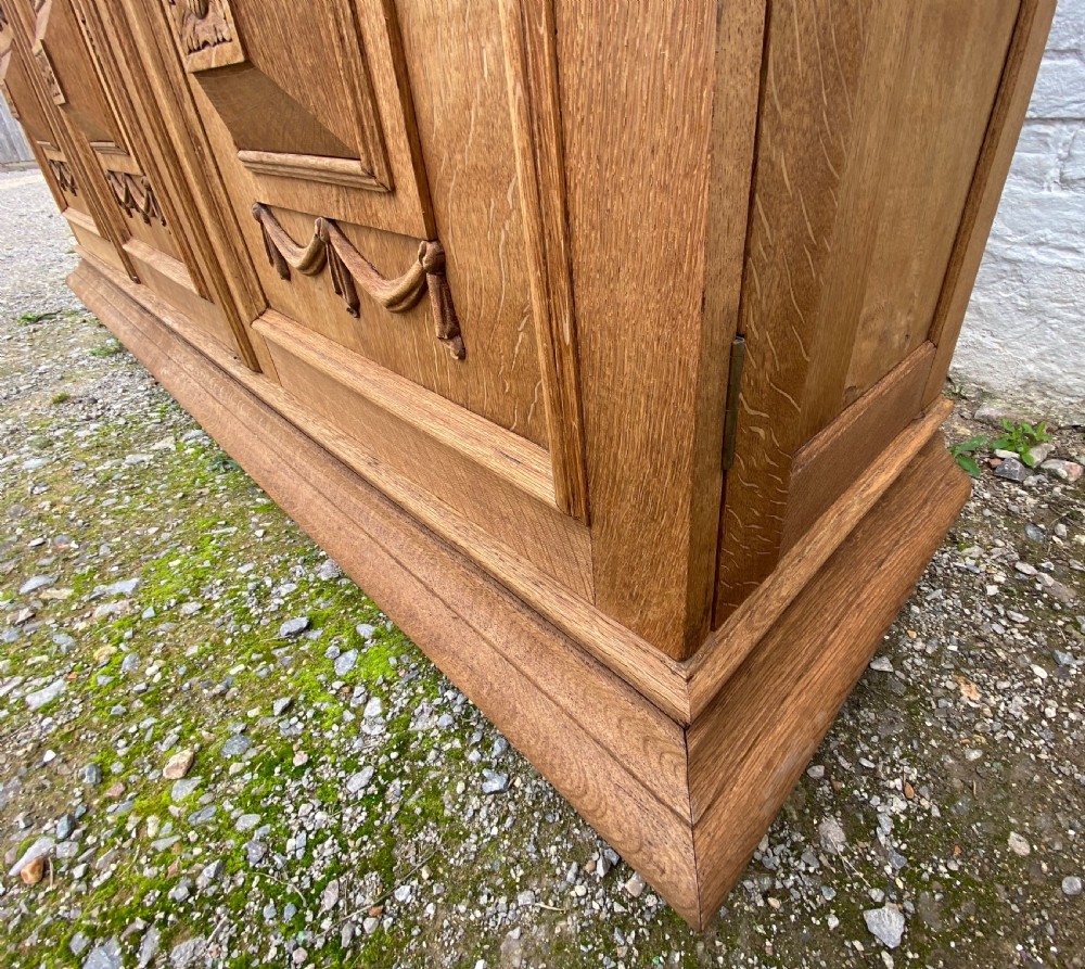Large French Oak Bookcase View XVII