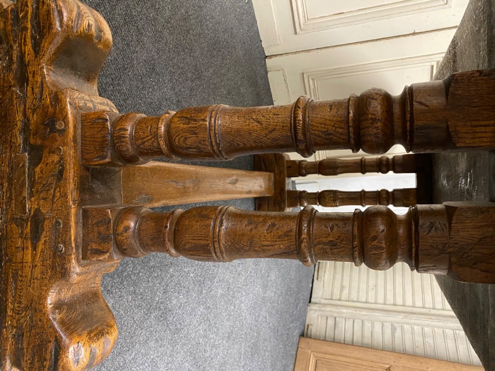 French Farmhouse Dining Table original colour View XII