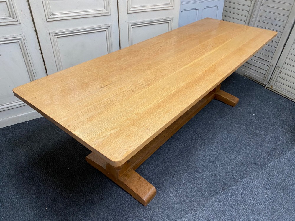 Oak Refectory Farmhouse Dining Table  View II