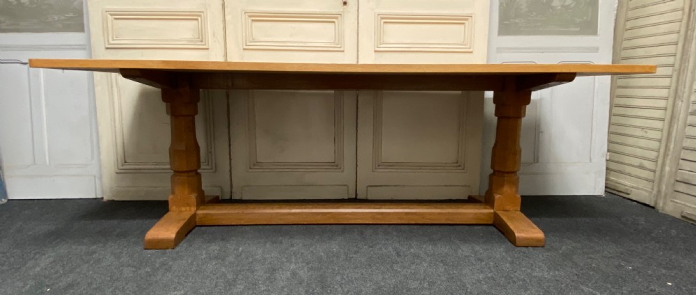 Oak Refectory Farmhouse Dining Table  View IX