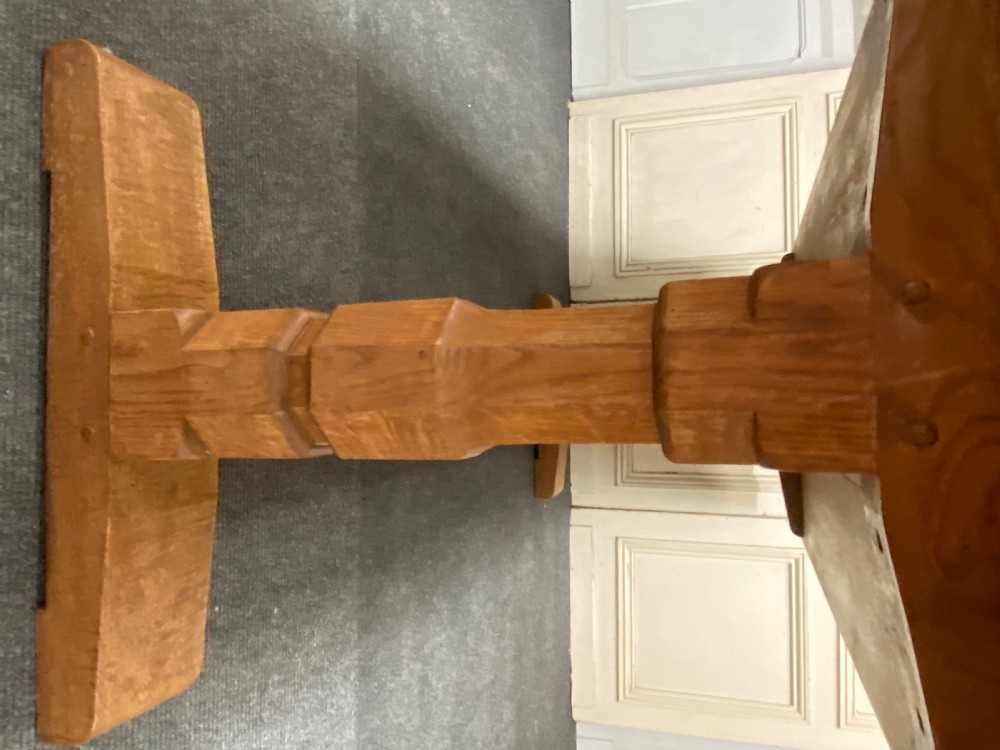 Oak Refectory Farmhouse Dining Table  View XIV