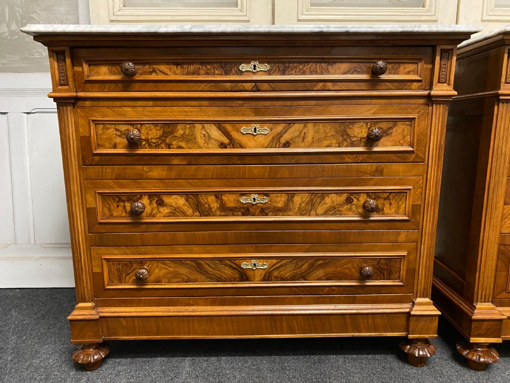 Superb Pair French Chest of Drawers  View VI