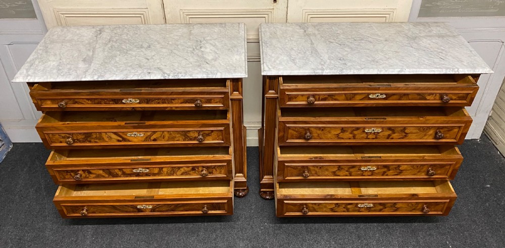 Superb Pair French Chest of Drawers  View IX