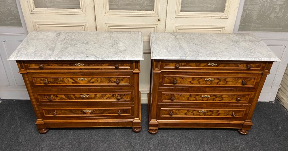 Superb Pair French Chest of Drawers  View XI