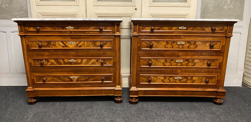 Superb Pair French Chest of Drawers  View XXIII