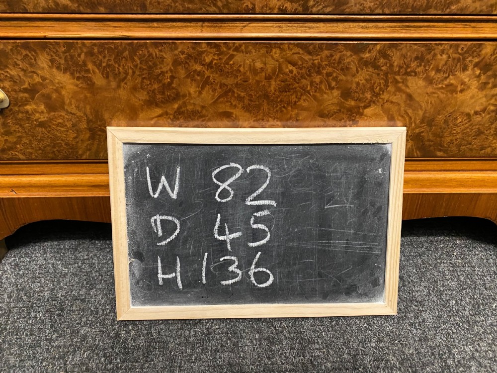 Burr Walnut Chest on Chest of Drawers View XIII