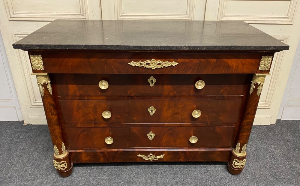 Very Fine French Empire Chest of Drawers