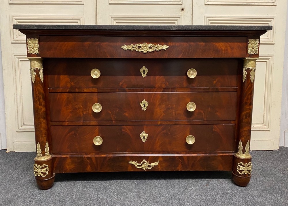 Very Fine French Empire Chest of Drawers View II