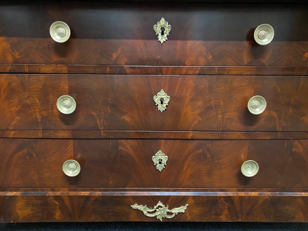 Very Fine French Empire Chest of Drawers View V