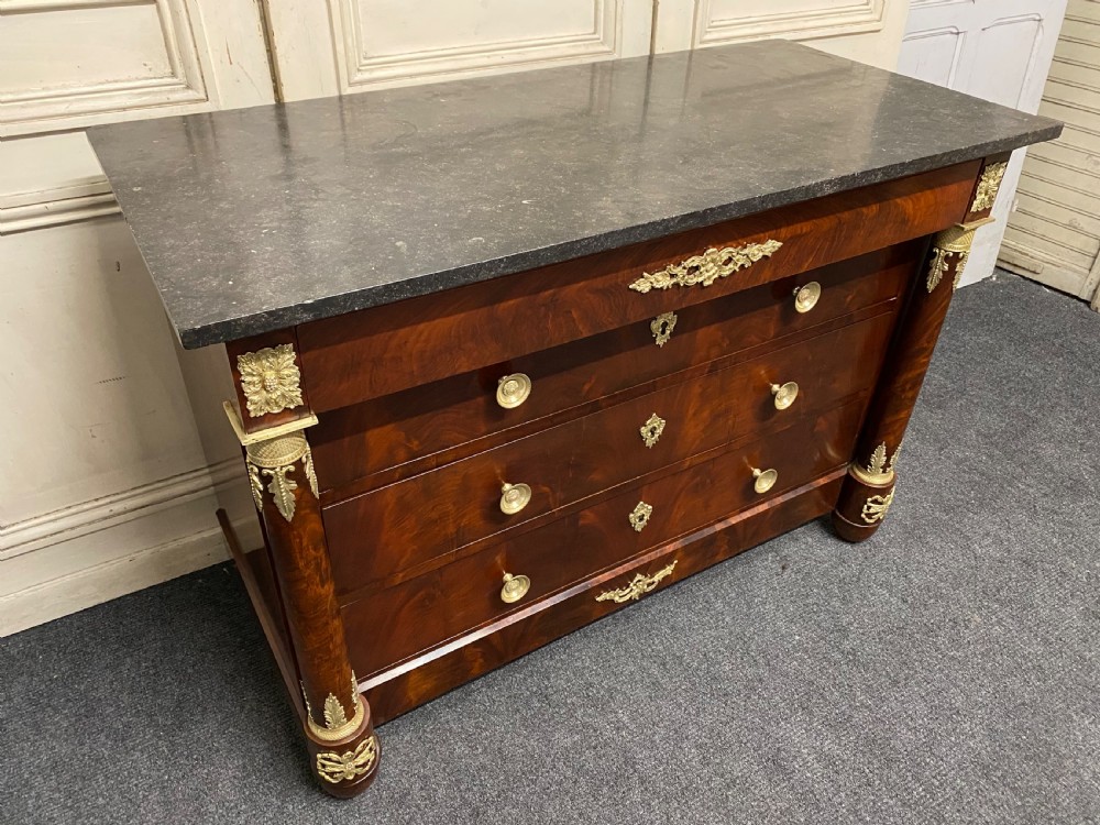 Very Fine French Empire Chest of Drawers View VIII