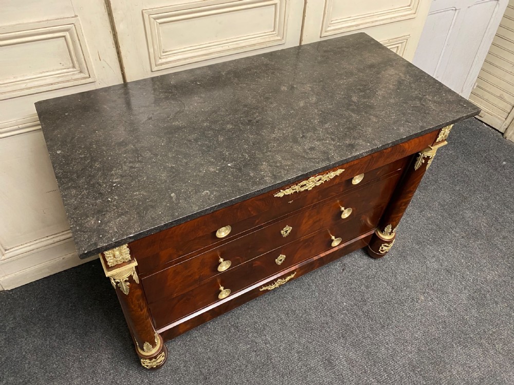 Very Fine French Empire Chest of Drawers View IX