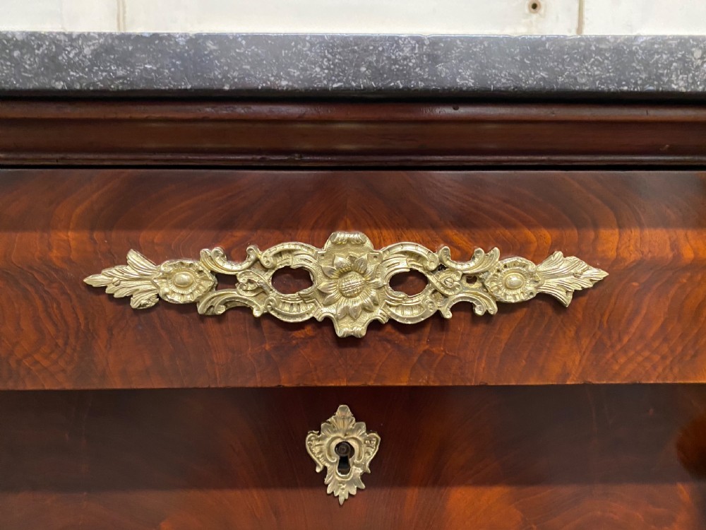 Very Fine French Empire Chest of Drawers View XI