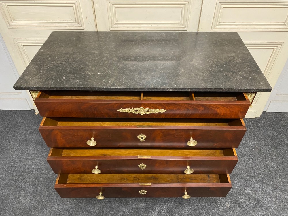 Very Fine French Empire Chest of Drawers View XIX