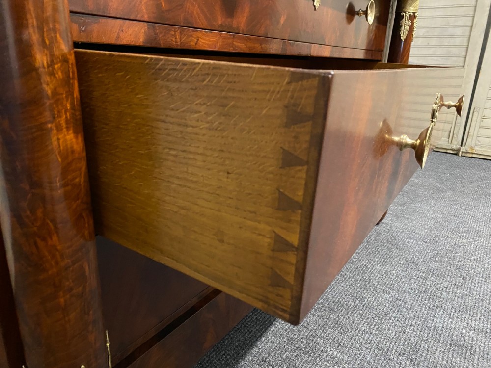 Very Fine French Empire Chest of Drawers View XX