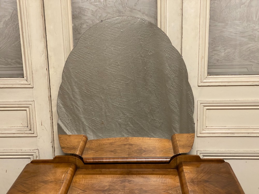Iconic Art Deco Burr Walnut Dressing Table View II