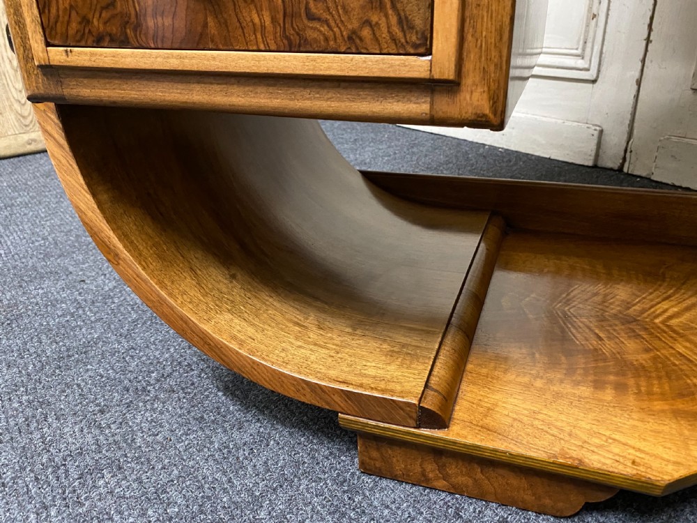 Iconic Art Deco Burr Walnut Dressing Table View XX