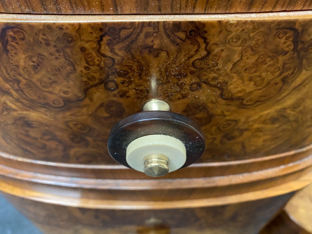 Superb Art Deco Burr Walnut Dressing Table View XXX
