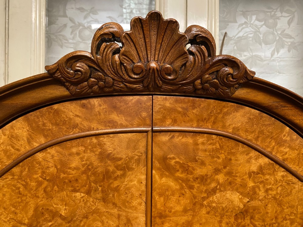 Burr Walnut Fitted Wardrobe View II