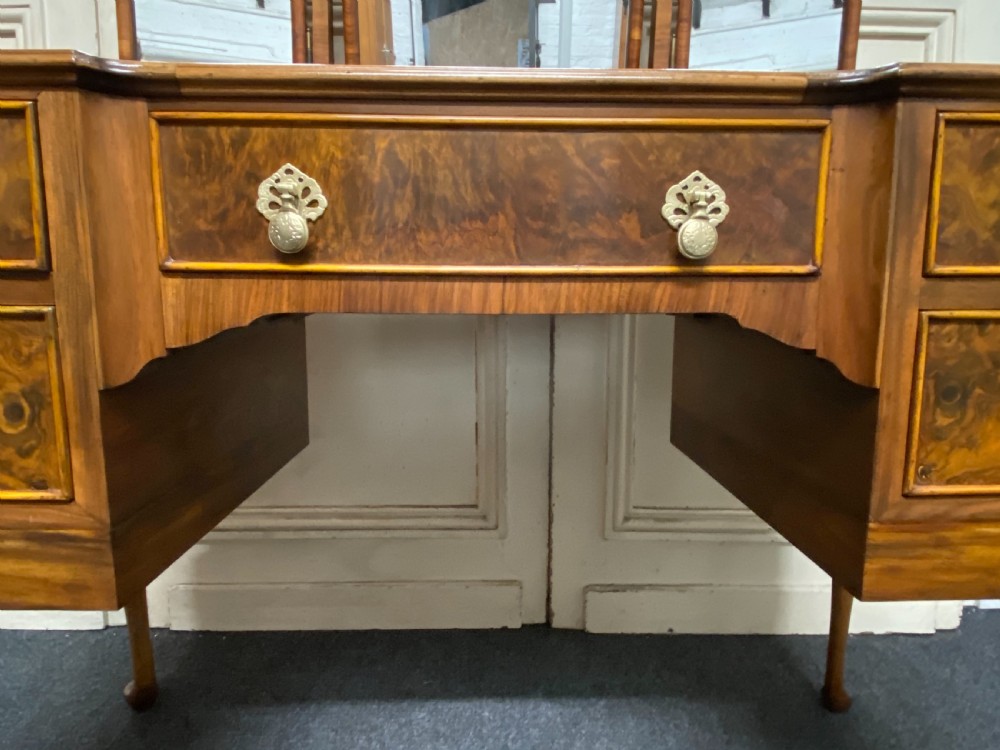 Burr Walnut Dressing Table View II