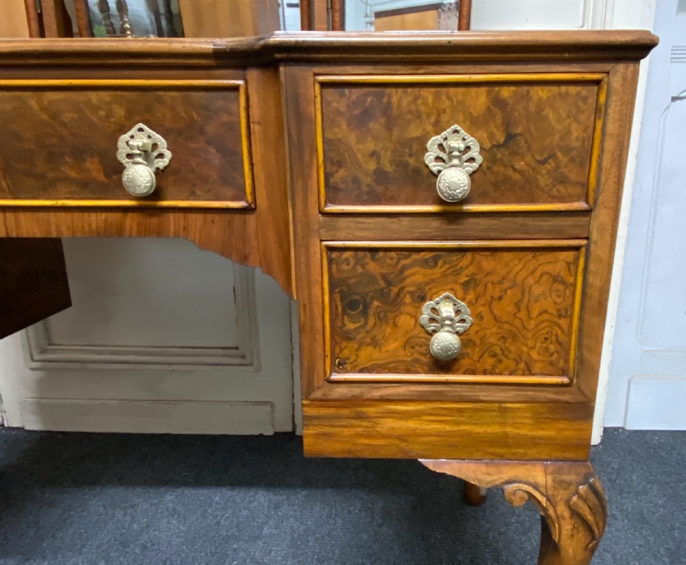 Burr Walnut Dressing Table View V